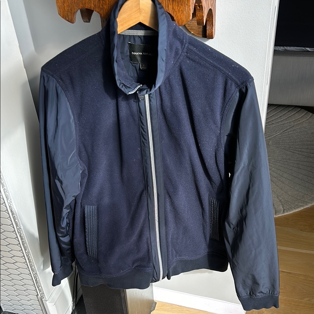 Banana Republic Light Weight Navy Jacket
